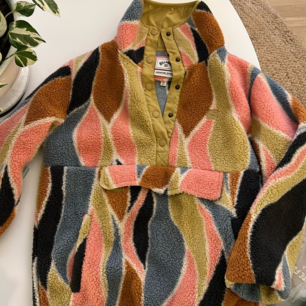 Billabong switchback mock neck fleece